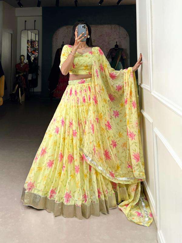 pr lnb1036 floral print tabby silk fully stitch shop trendy lehenga choli 