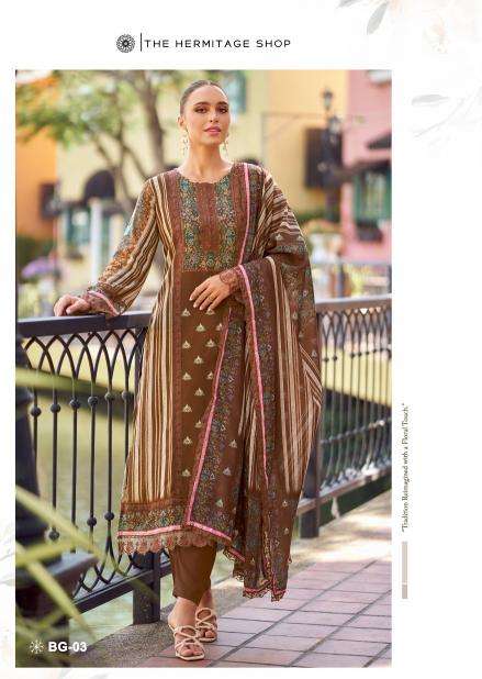 the hermitage bagh vol 2 series 05-06 Pure Jam Satin wholesale salwar kameez in surat 