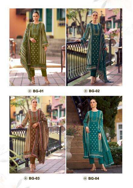 the hermitage bagh vol 2 series 05-06 Pure Jam Satin wholesale salwar kameez in surat 