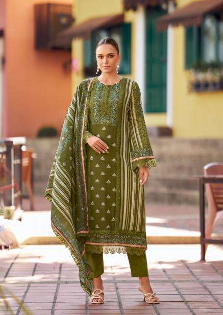 the hermitage bagh vol 2 series 05-06 Pure Jam Satin wholesale salwar kameez in surat 