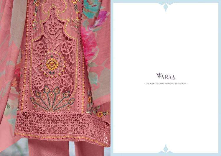 varaa fab gulistaan vol 1 series 501-506 BEMBERG MUSLIN wholesale salwar kameez in surat