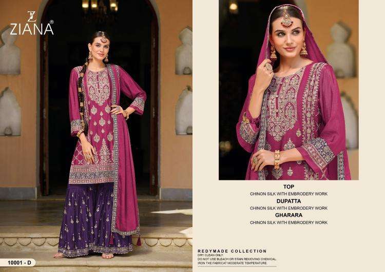 ziana 10001 designs colors readymade modern pakistani wholesale salwar kameez in surat
