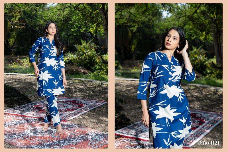 pr 1118-1122 rayon classic look fully stitch big size co-ord sets
