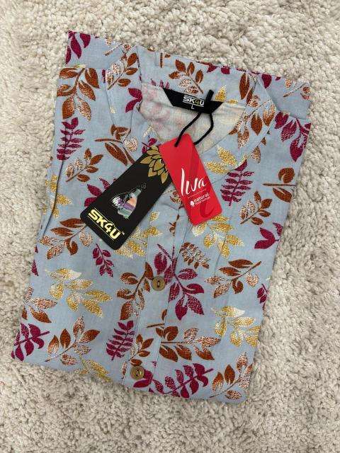 sk4u liva tag color pattern rayonwholesale kurti in surat 