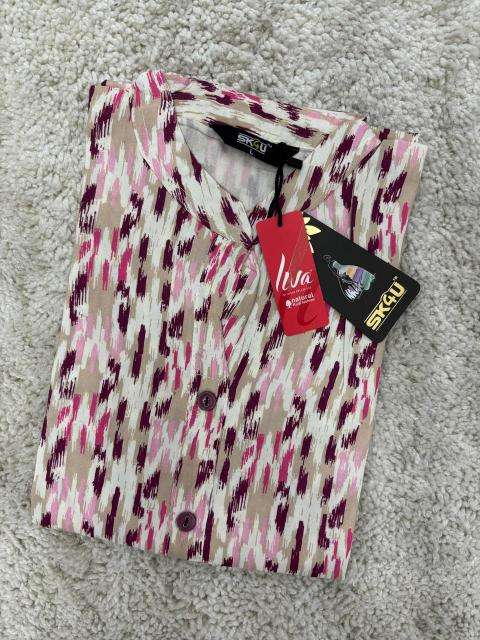 sk4u liva tag color pattern rayonwholesale kurti in surat 