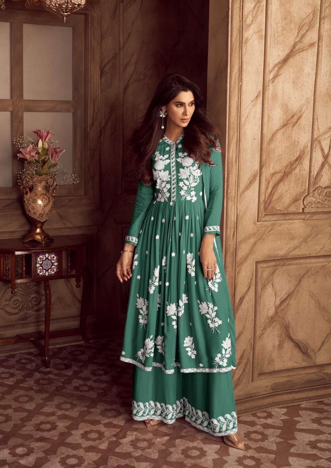 All hit color designer heavy rayon wholesale kurti