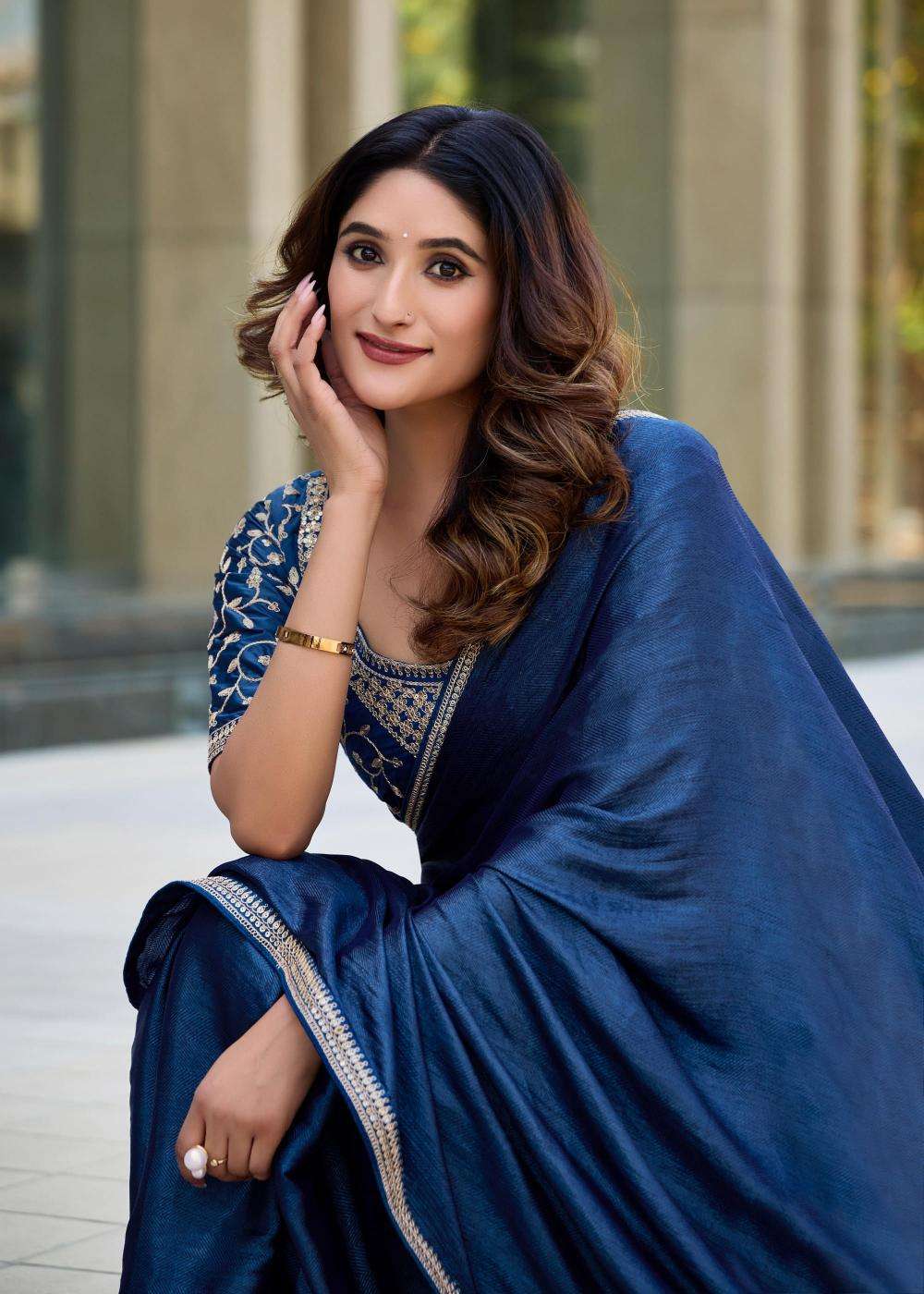 Kashvi heritage vol 3 series 301-308 soft silk wholesale saree