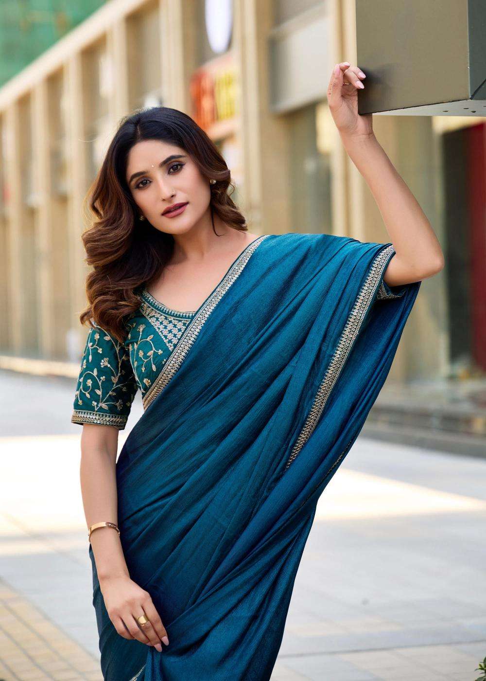 Kashvi heritage vol 3 series 301-308 soft silk wholesale saree