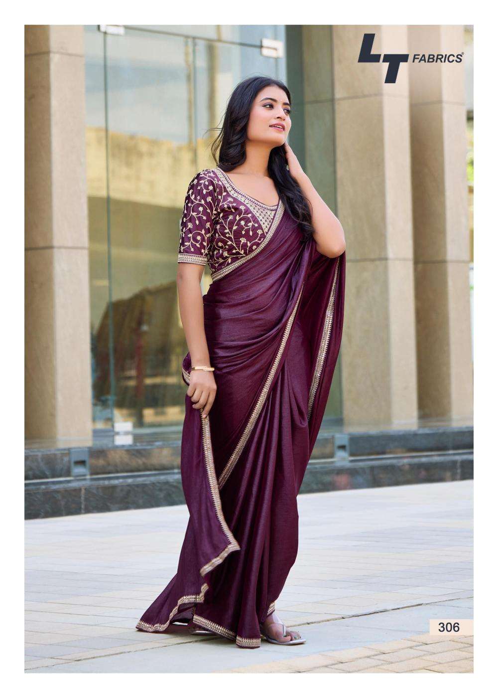 Kashvi heritage vol 3 series 301-308 soft silk wholesale saree