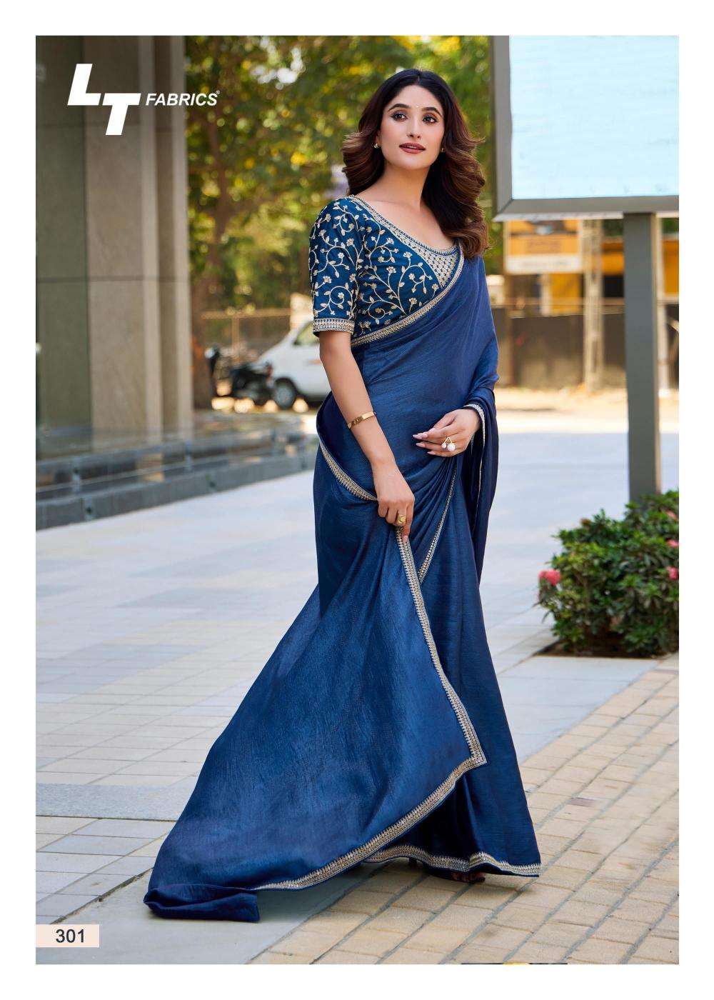 Kashvi heritage vol 3 series 301-308 soft silk wholesale saree