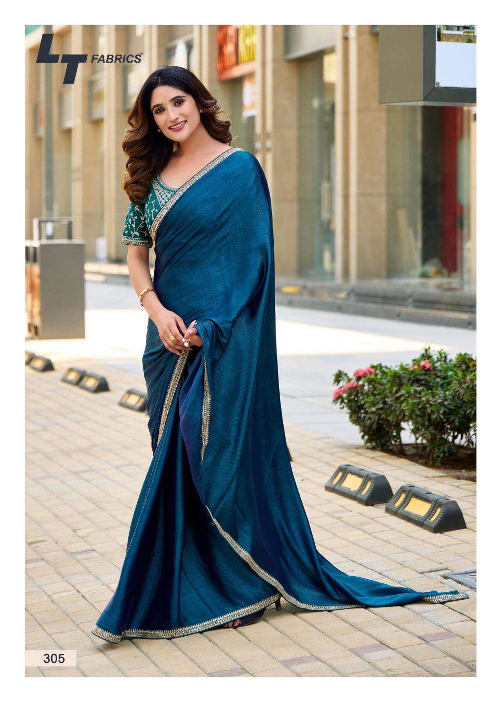 Kashvi heritage vol 3 series 301-308 soft silk wholesale saree