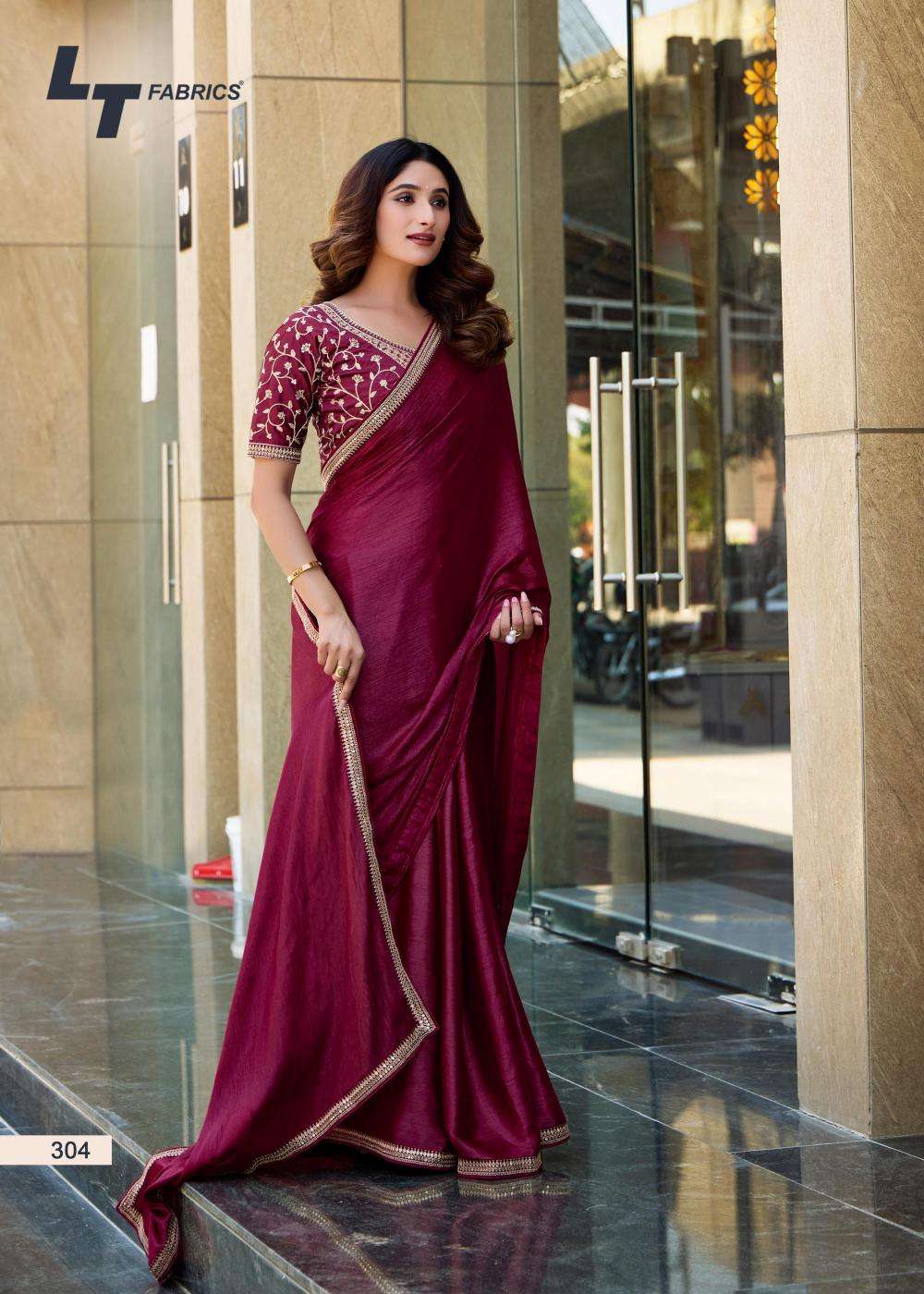 Kashvi heritage vol 3 series 301-308 soft silk wholesale saree