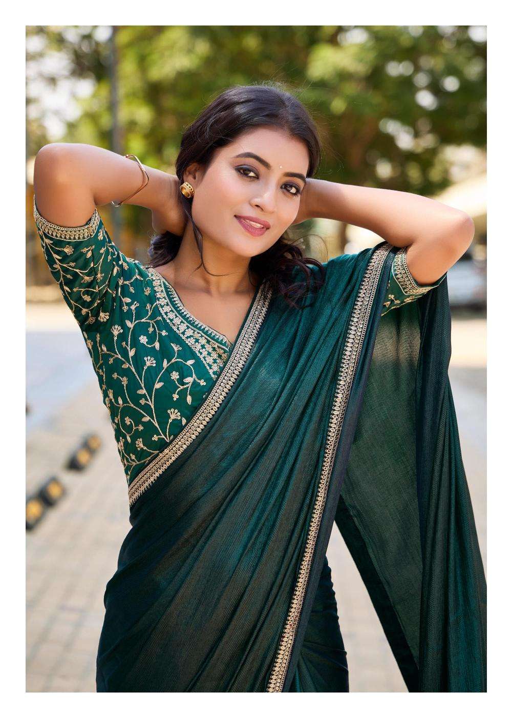 Kashvi heritage vol 3 series 301-308 soft silk wholesale saree