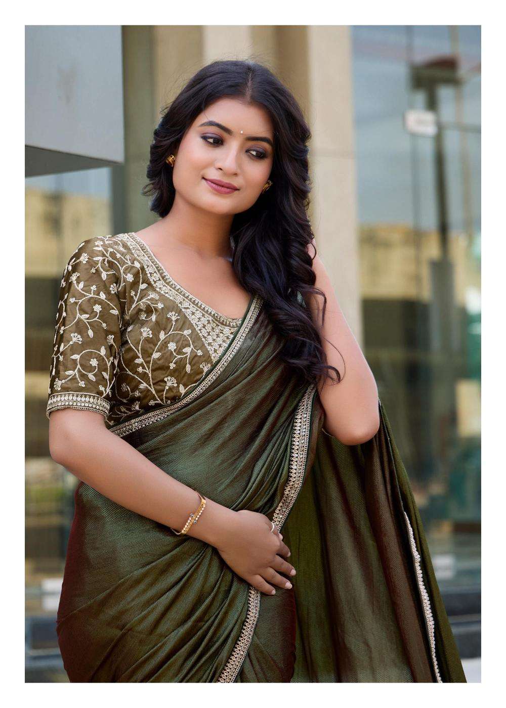 Kashvi heritage vol 3 series 301-308 soft silk wholesale saree