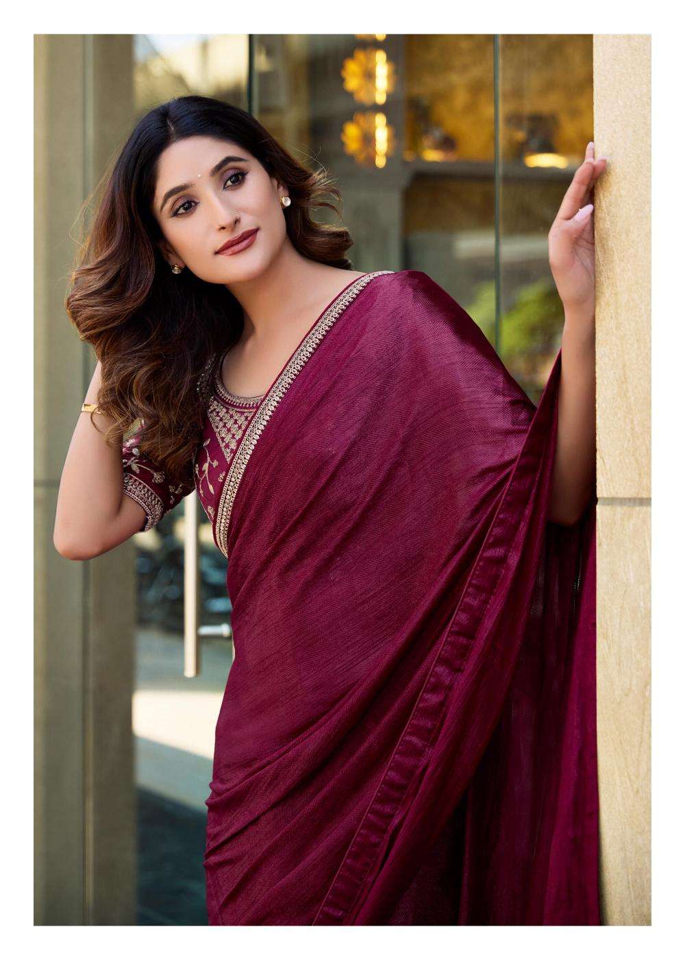 Kashvi heritage vol 3 series 301-308 soft silk wholesale saree