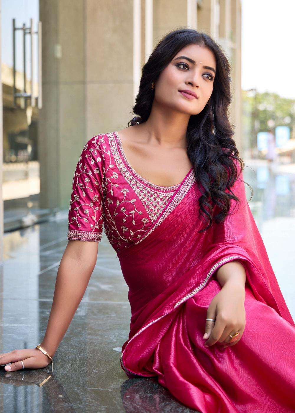 Kashvi heritage vol 3 series 301-308 soft silk wholesale saree