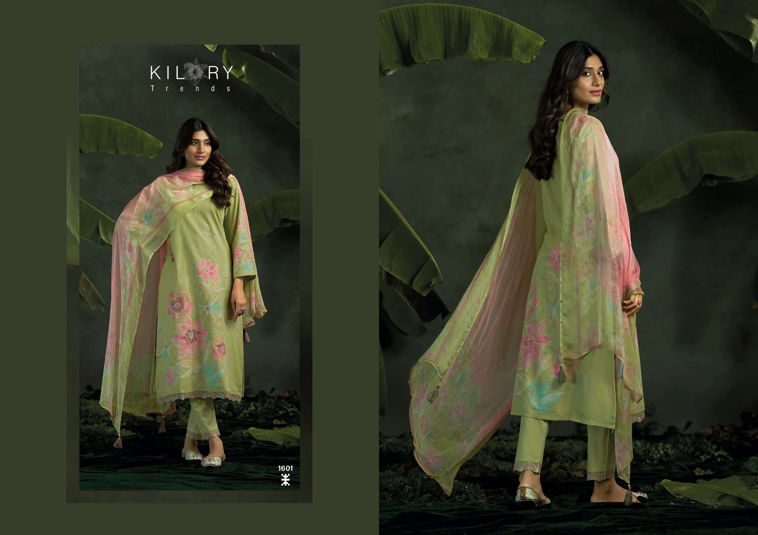 kilory trends a royal boutique series 1601-1604 lawn cotton wholesale suit 