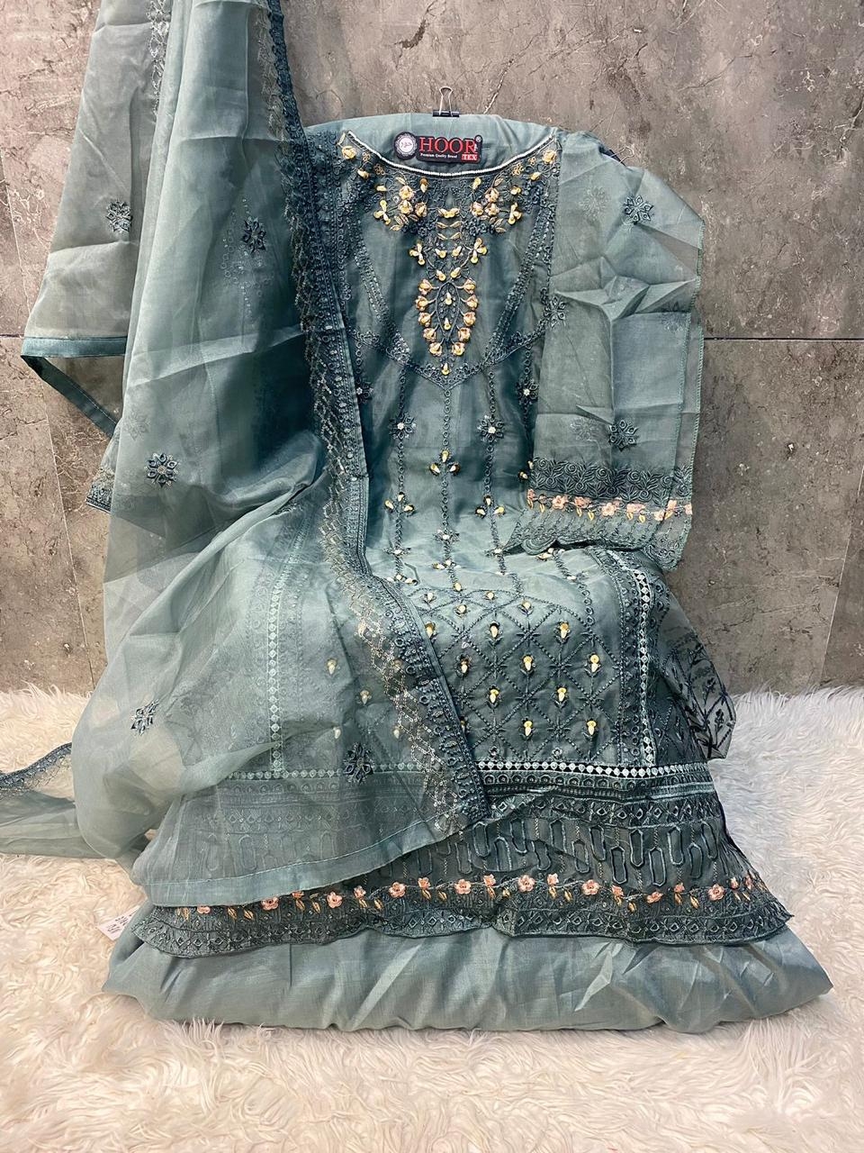 HOOR TEX OR-72 A To D Heavy Organza wholesale suit 
