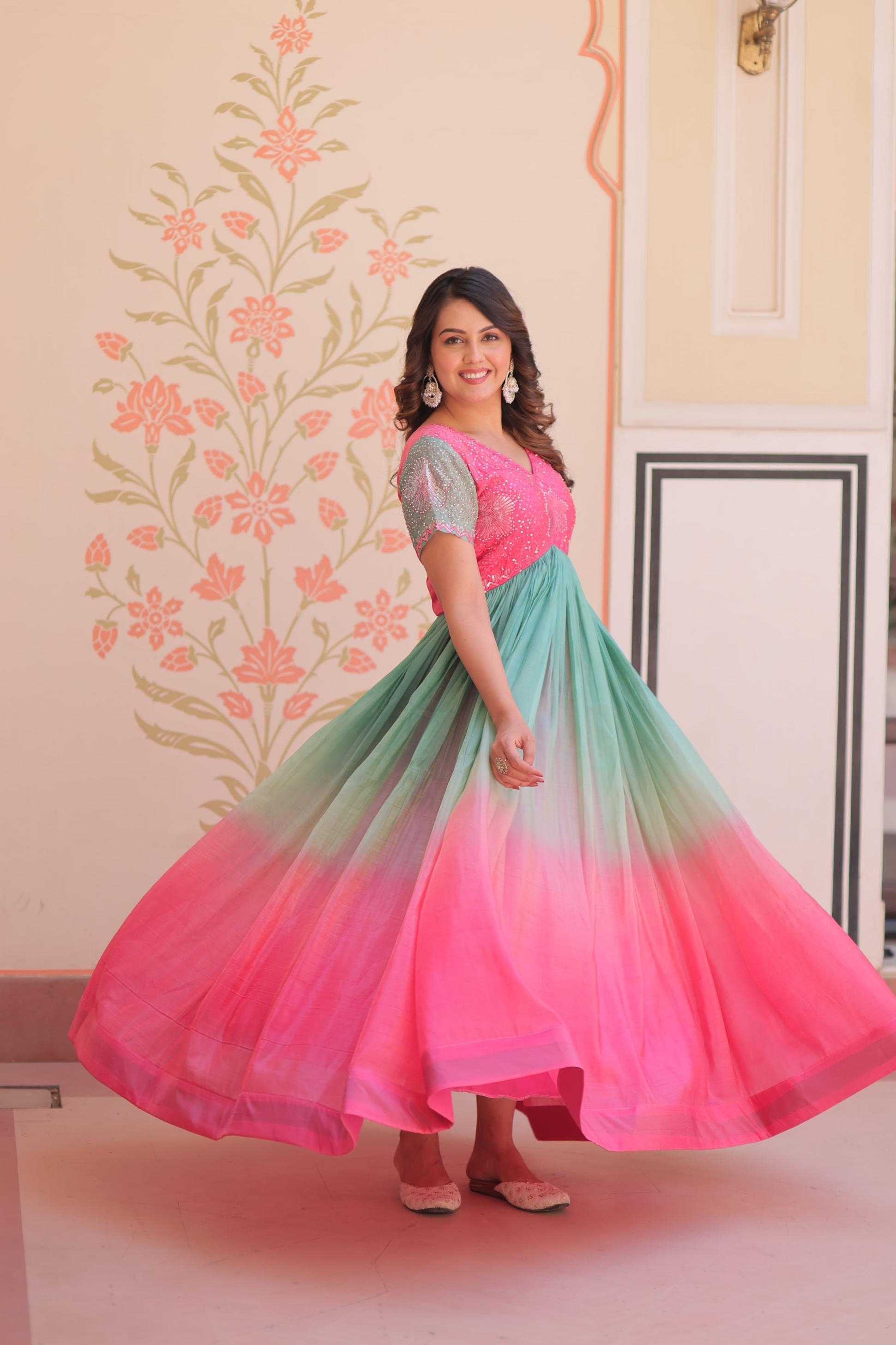 ka 1169 gold crush shop stunning fully stitch gown for any occasion