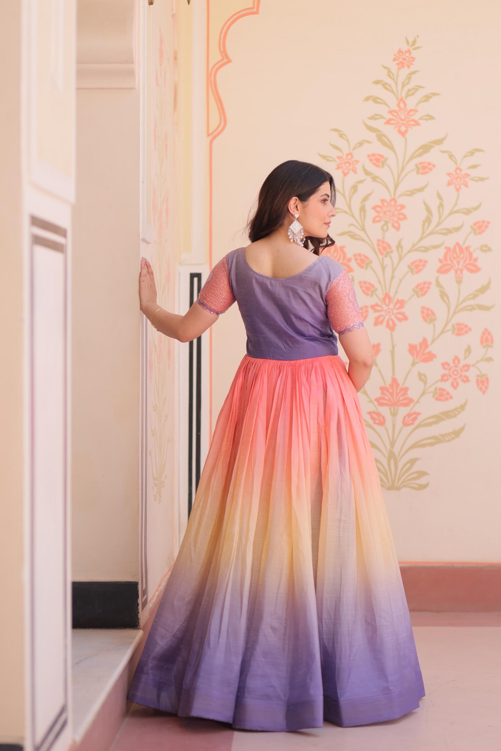 ka 1169 gold crush shop stunning fully stitch gown for any occasion