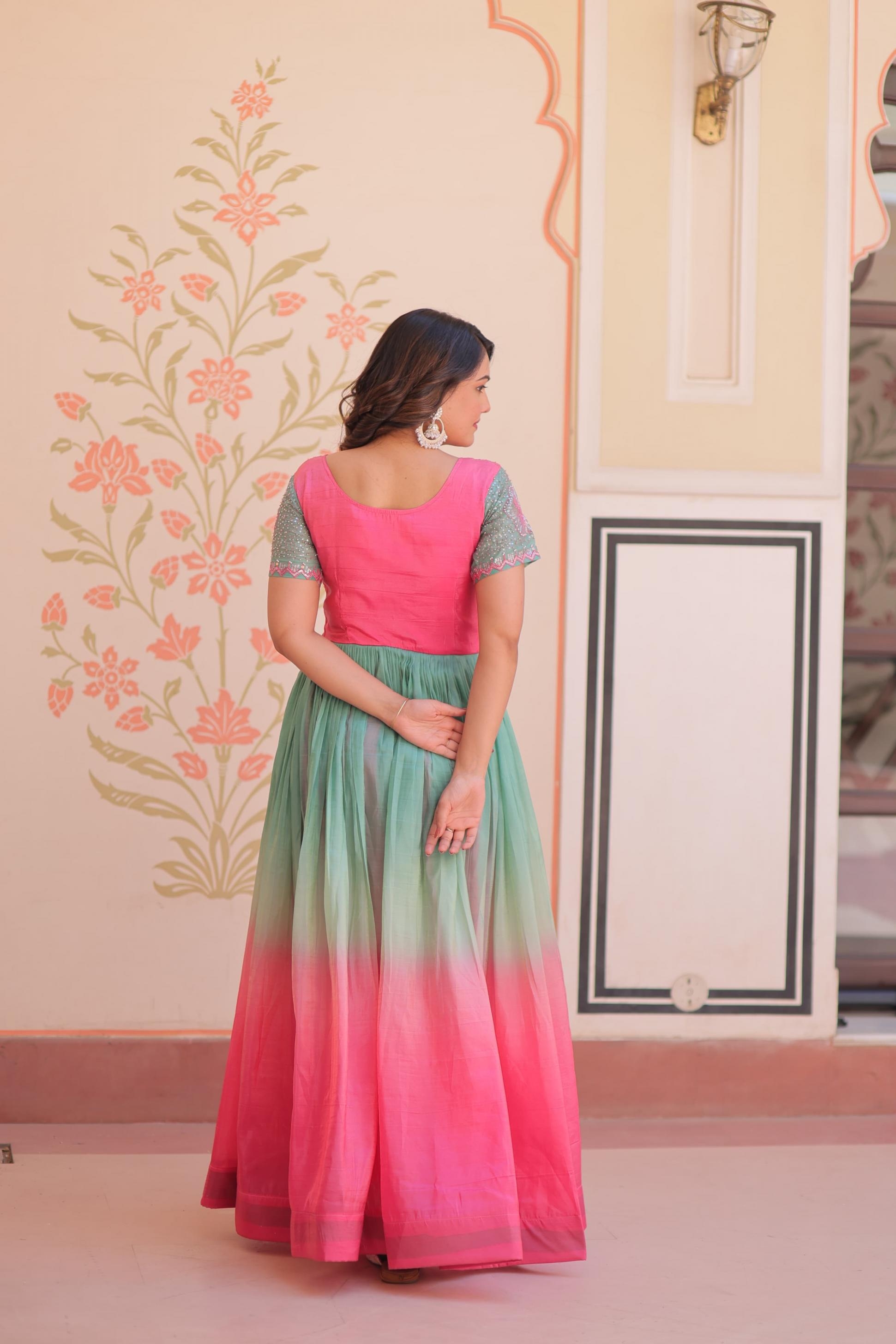 ka 1169 gold crush shop stunning fully stitch gown for any occasion