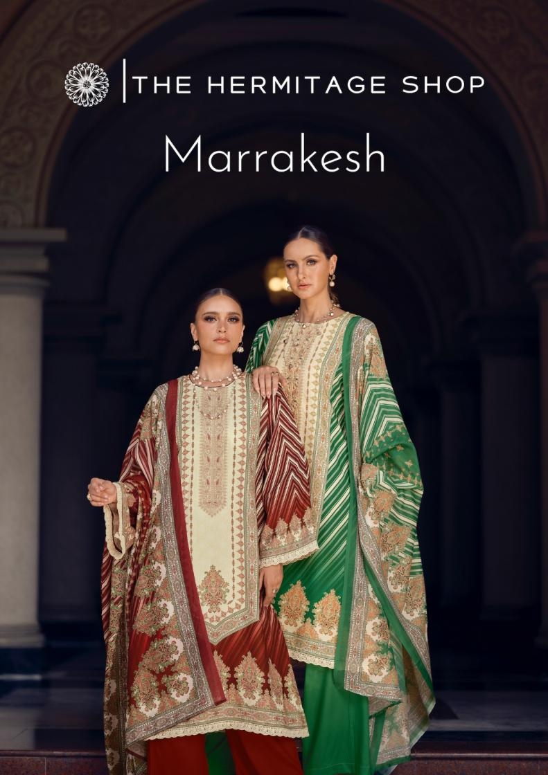 the hermitage marrakesh series 01-06  Jam Satin wholesale suit 
