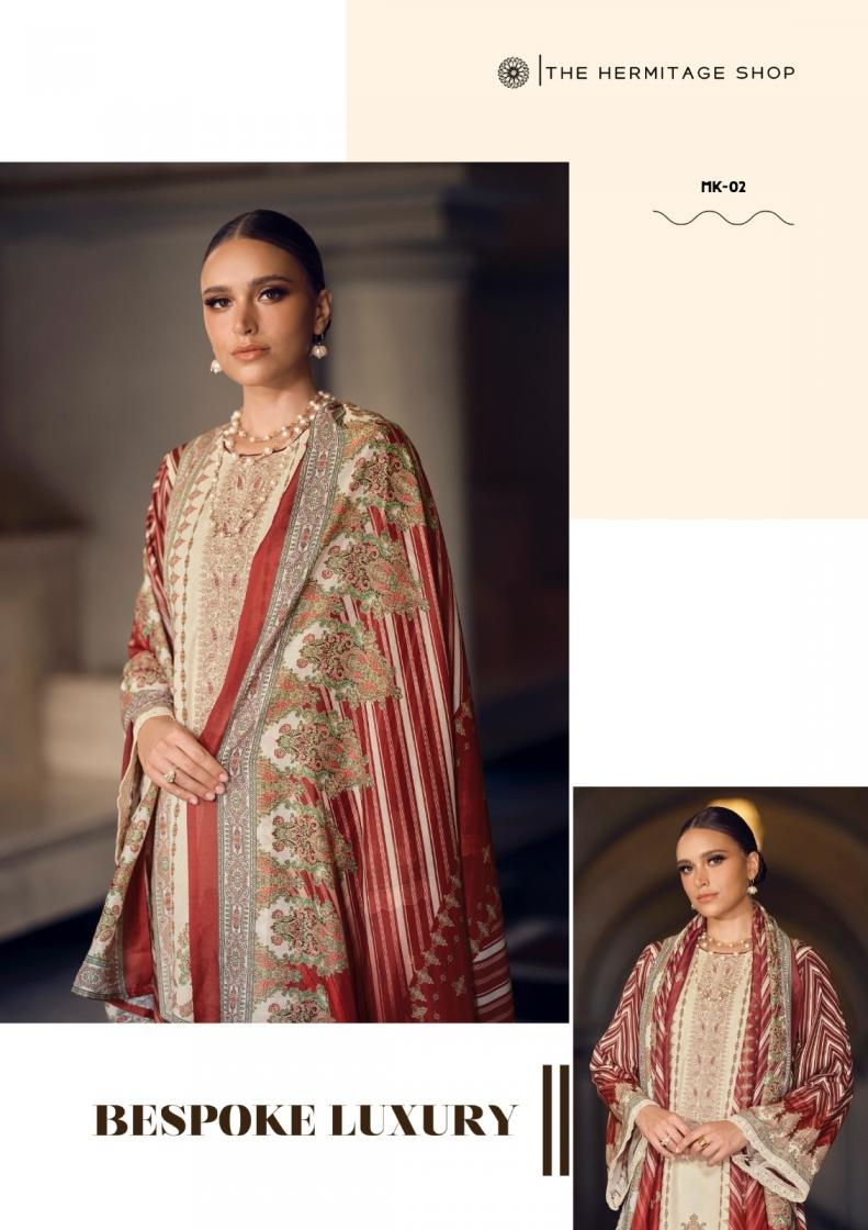 the hermitage marrakesh series 01-06  Jam Satin wholesale suit 