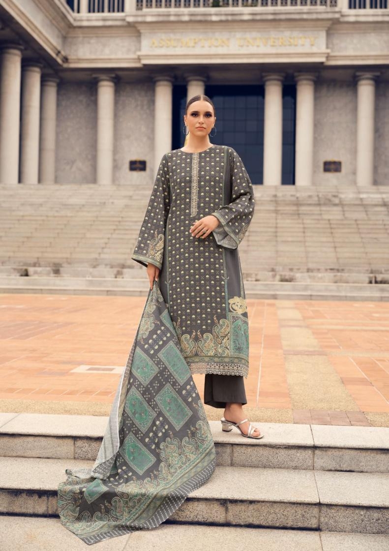 the hermitage shop paisely series 001-006 Pure Viscose Lawn wholesale suit 