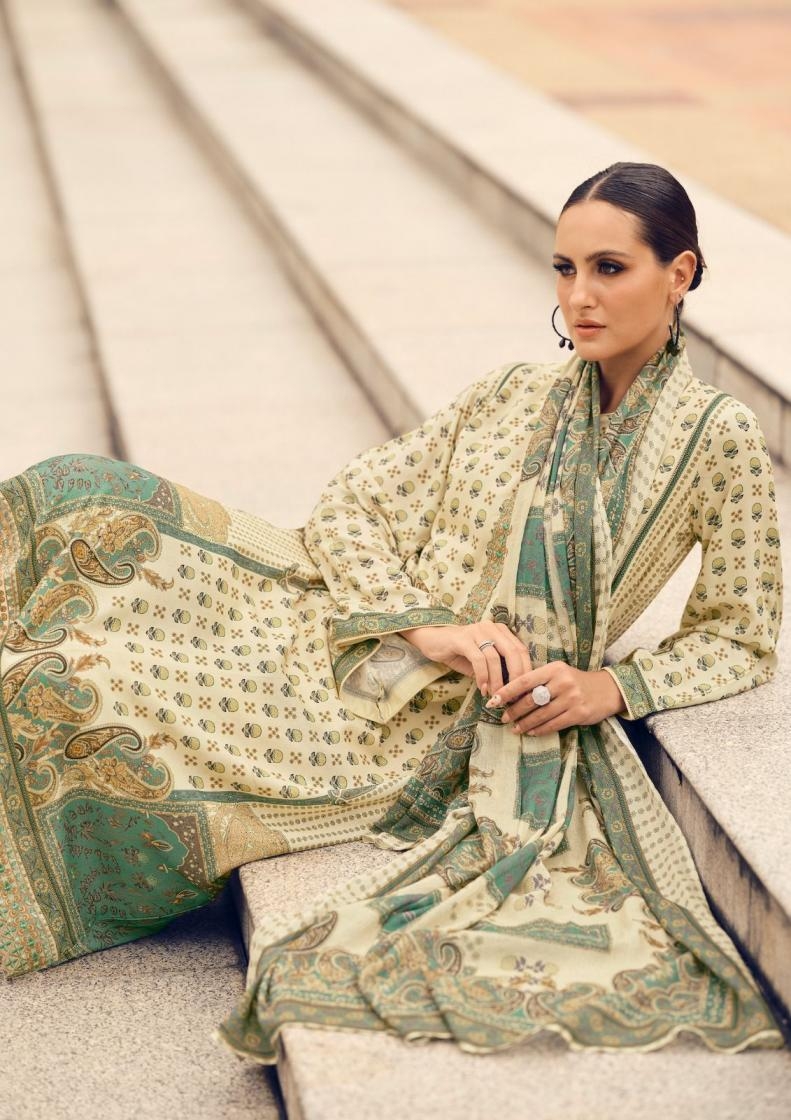 the hermitage shop paisely series 001-006 Pure Viscose Lawn wholesale suit 