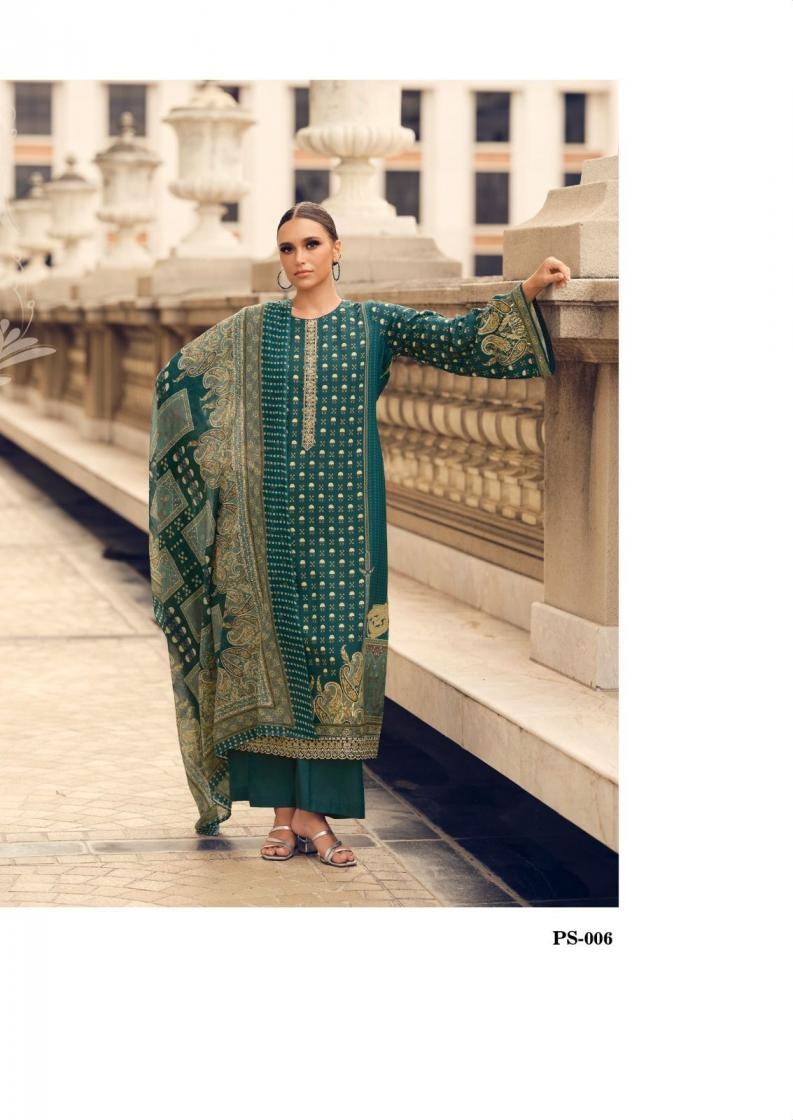 the hermitage shop paisely series 001-006 Pure Viscose Lawn wholesale suit 