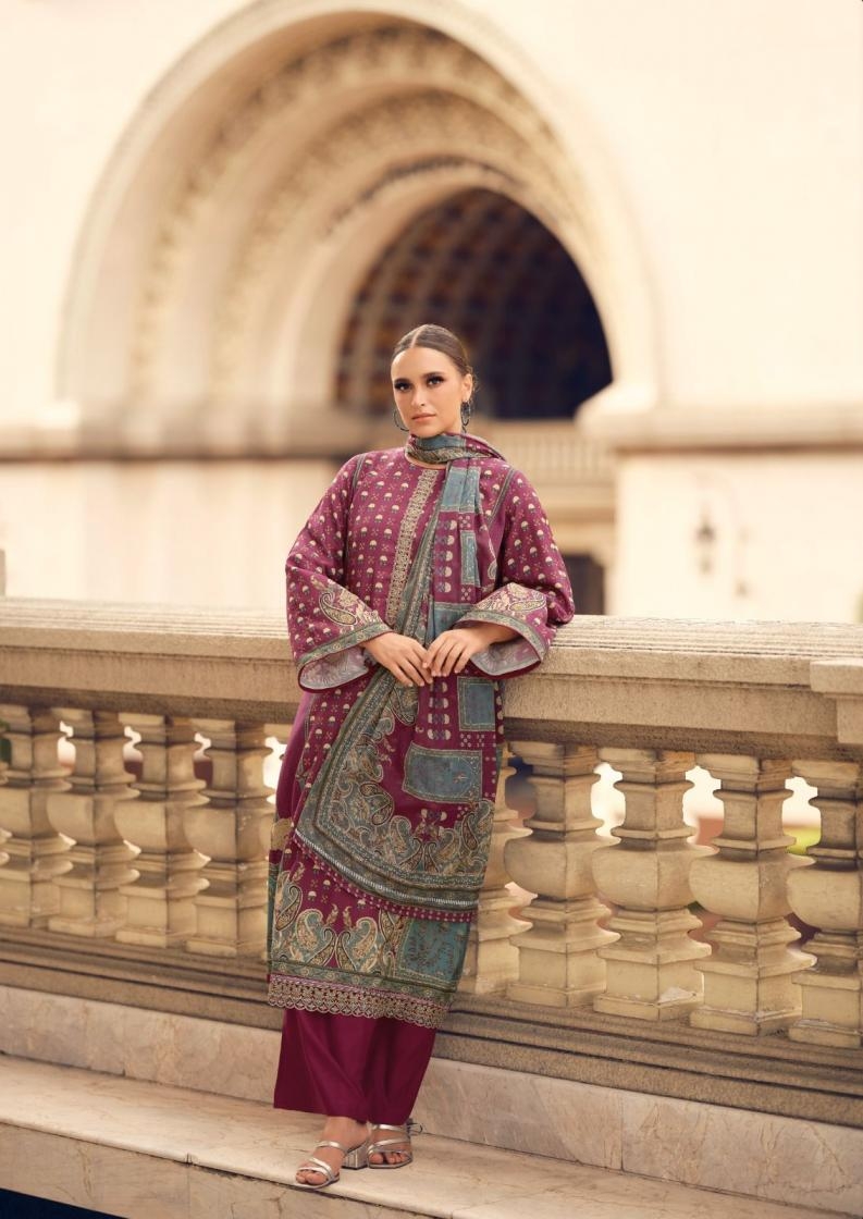 the hermitage shop paisely series 001-006 Pure Viscose Lawn wholesale suit 