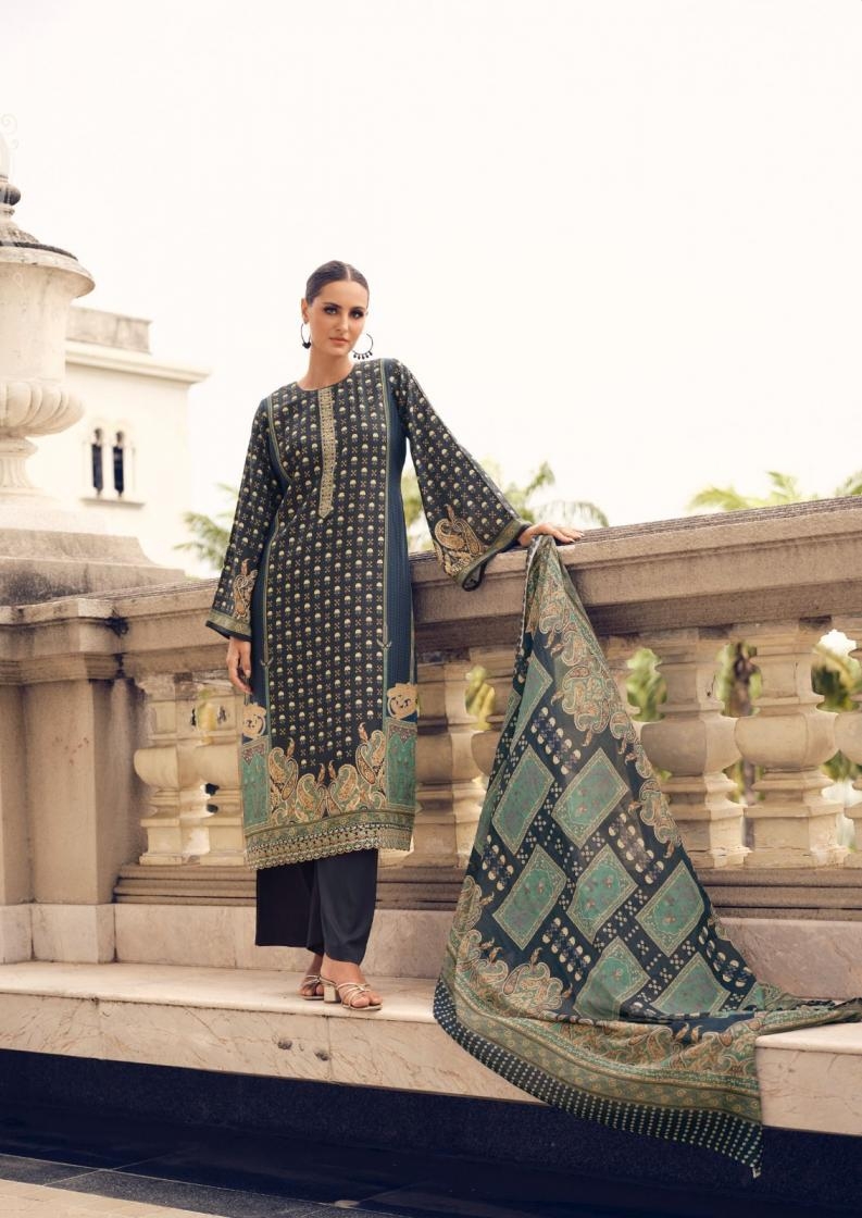 the hermitage shop paisely series 001-006 Pure Viscose Lawn wholesale suit 