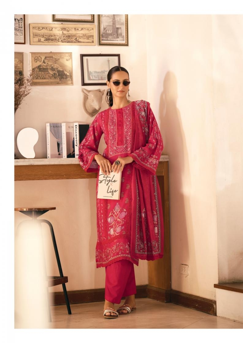 the hermitage bagh edition vol 3 series 01-06 Pure  Lawn wholesale suit 