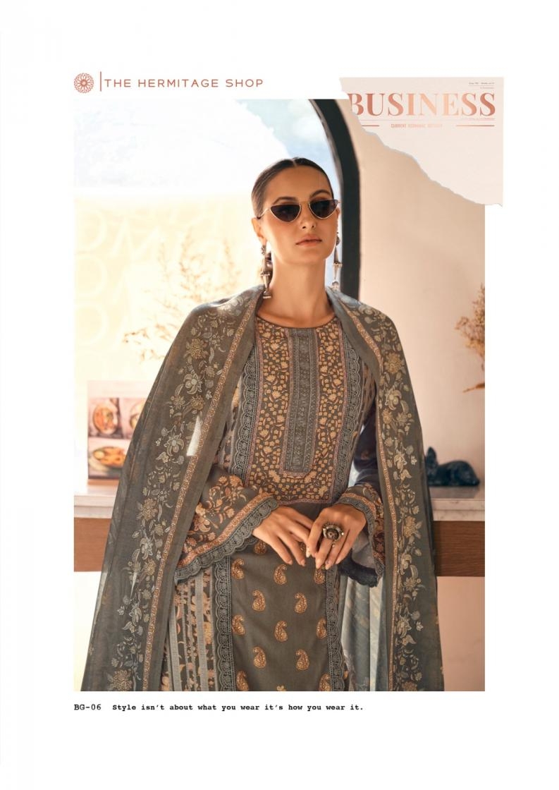 the hermitage bagh edition vol 3 series 01-06 Pure  Lawn wholesale suit 