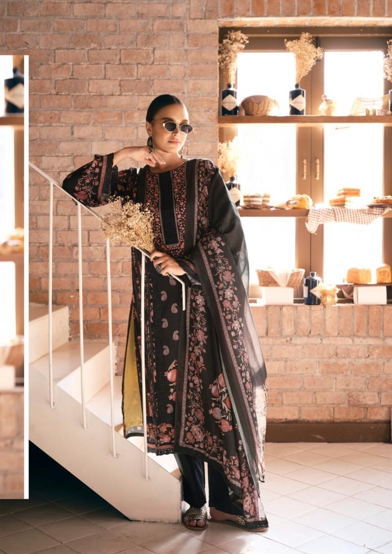 the hermitage bagh edition vol 3 series 01-06 Pure  Lawn wholesale suit 