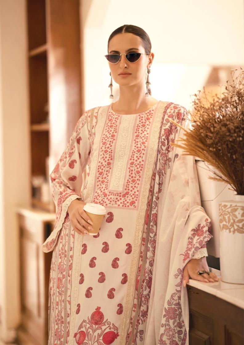 the hermitage bagh edition vol 3 series 01-06 Pure  Lawn wholesale suit 