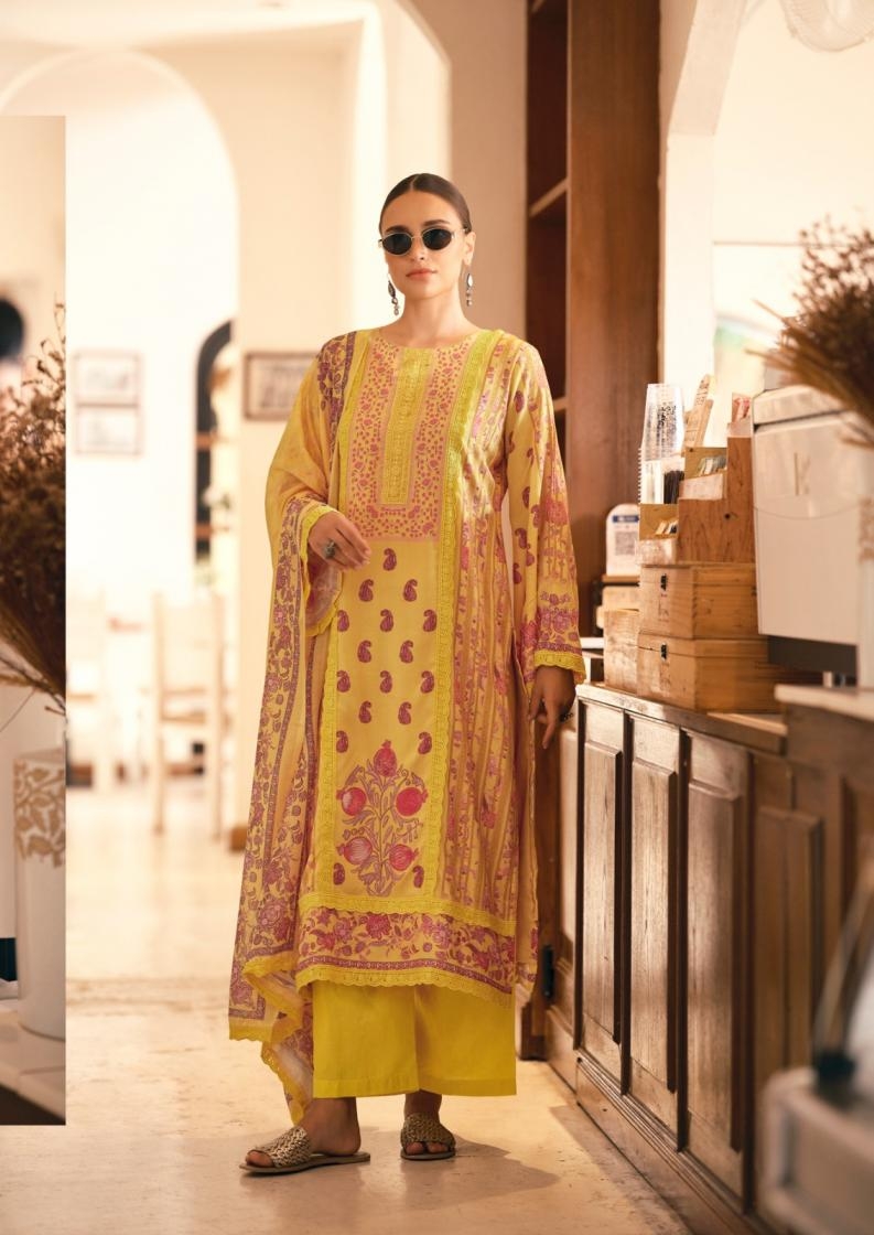 the hermitage bagh edition vol 3 series 01-06 Pure  Lawn wholesale suit 