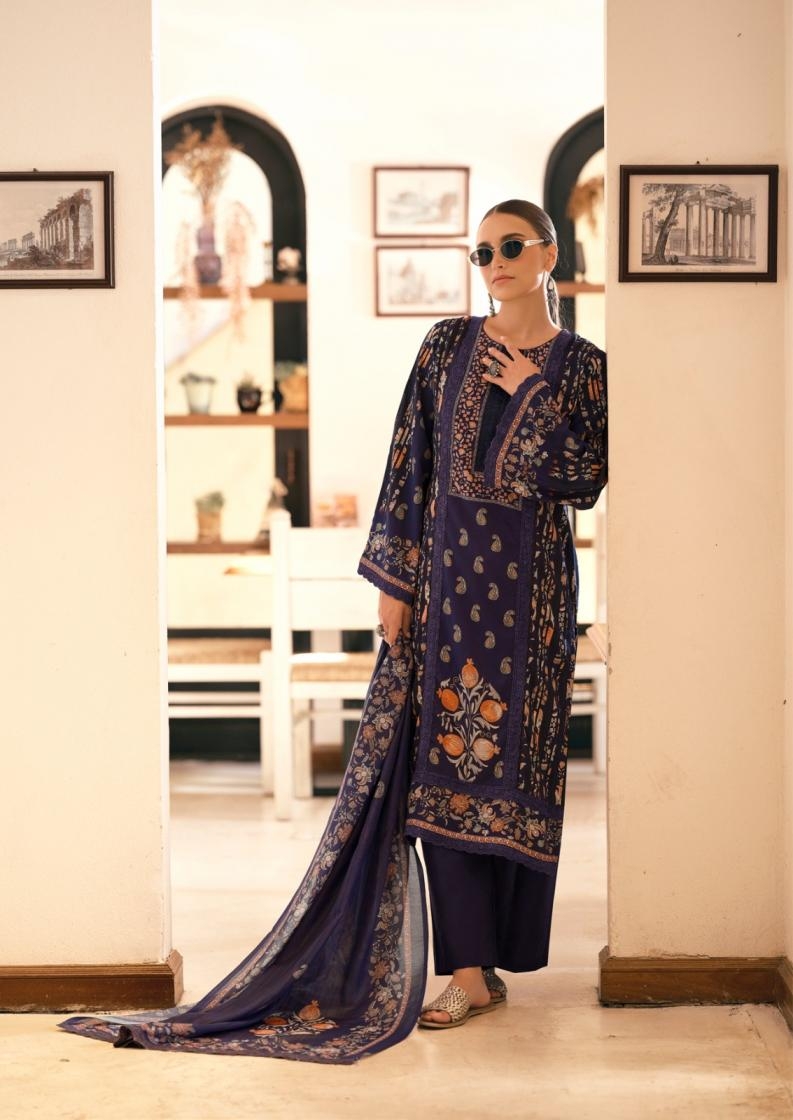 the hermitage bagh edition vol 3 series 01-06 Pure  Lawn wholesale suit 