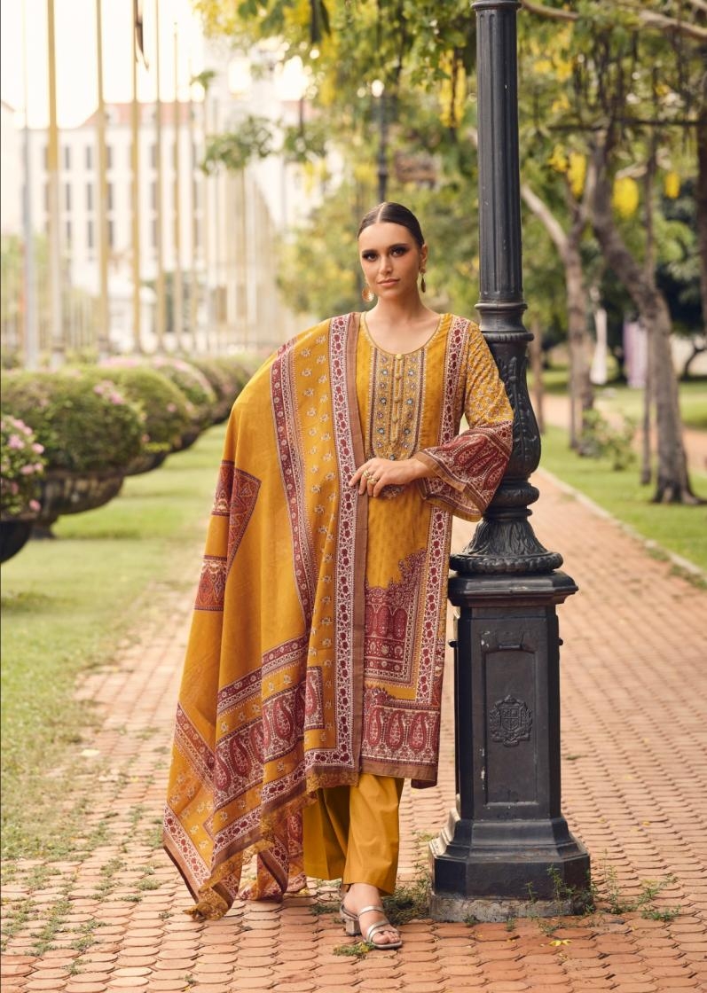 the hermitage shop rangrez series 01-04 LAWN COTTON wholesale suit 