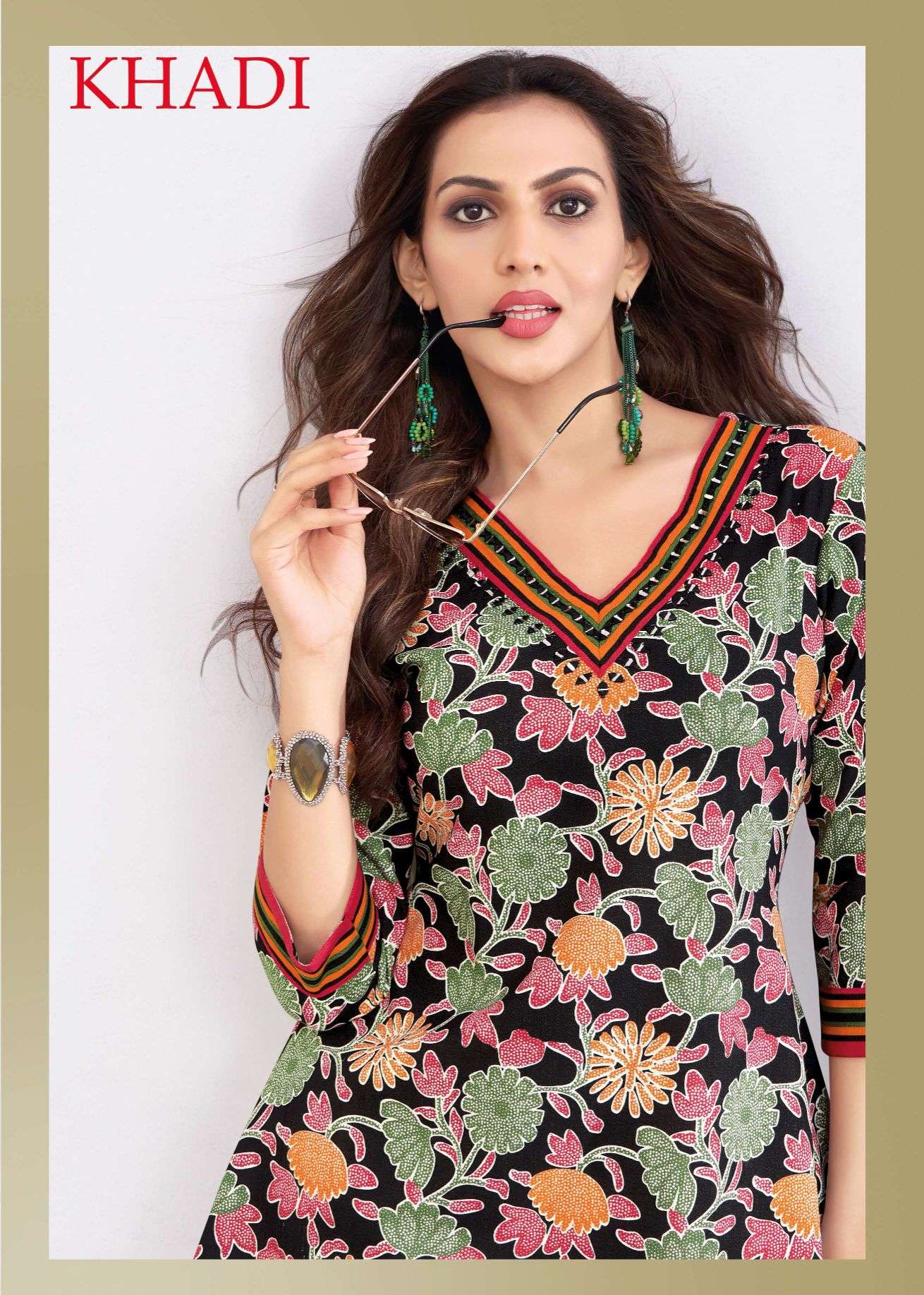 Aarvi Khadi Vol-2 series 7487 to 7494 Pure Cotton Flex Printed With Hand Cord Sets in wholesale surat