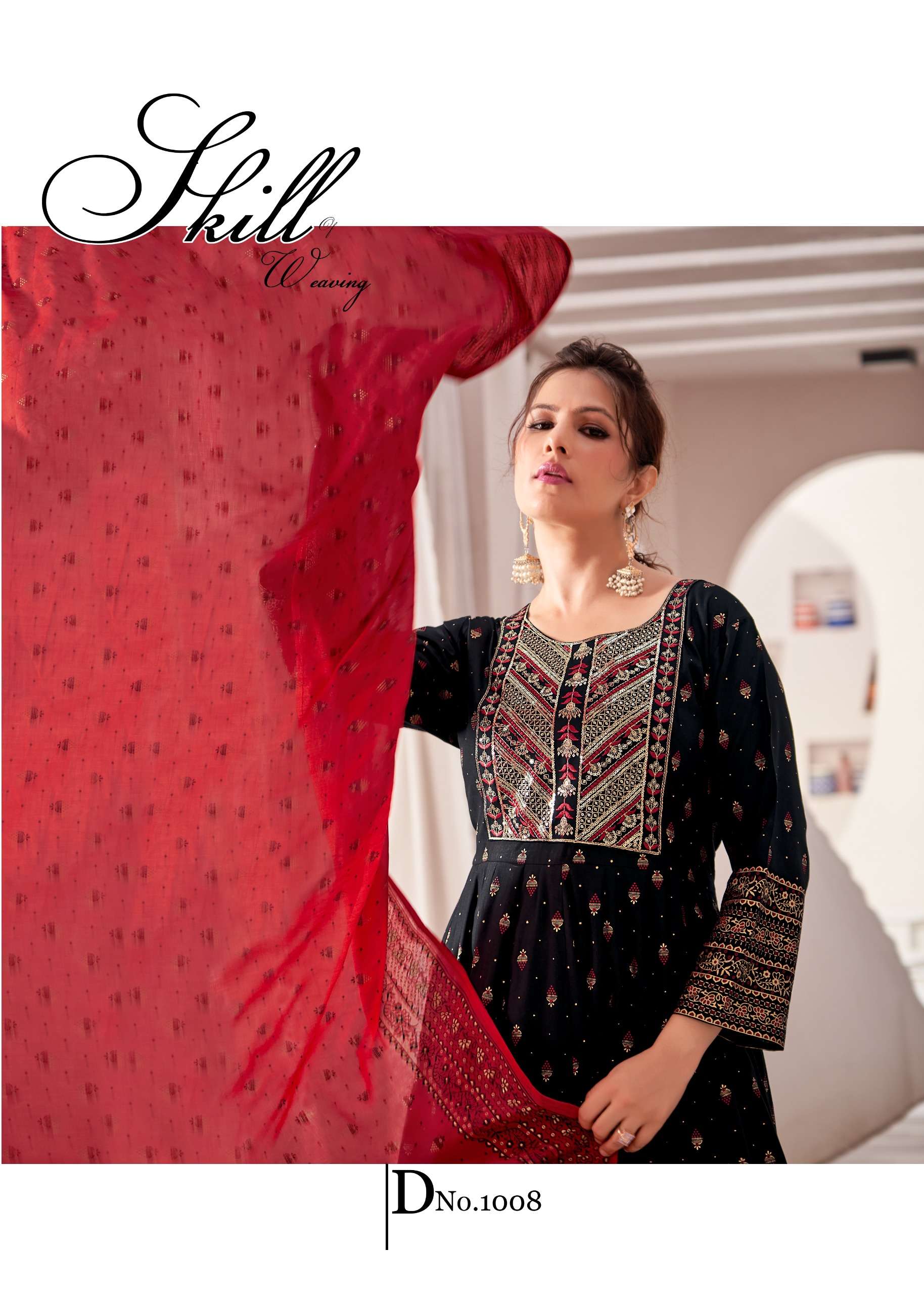 btm 65 14 KG RAYON WITH COLOR FOIL WITH HEAVY EMBROIDERY wholesale suit 