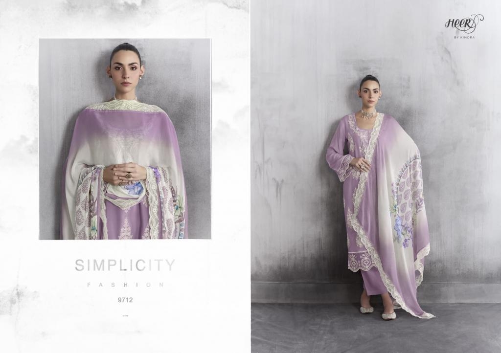 kimora heer bulbul vol 215 series 9711 to 9716 muslin trendy readymade big size suit in wholesale surat
