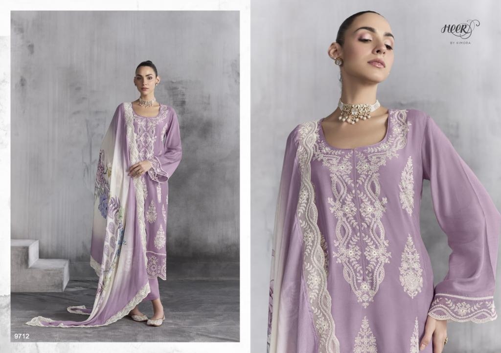 kimora heer bulbul vol 215 series 9711 to 9716 muslin trendy readymade big size suit in wholesale surat