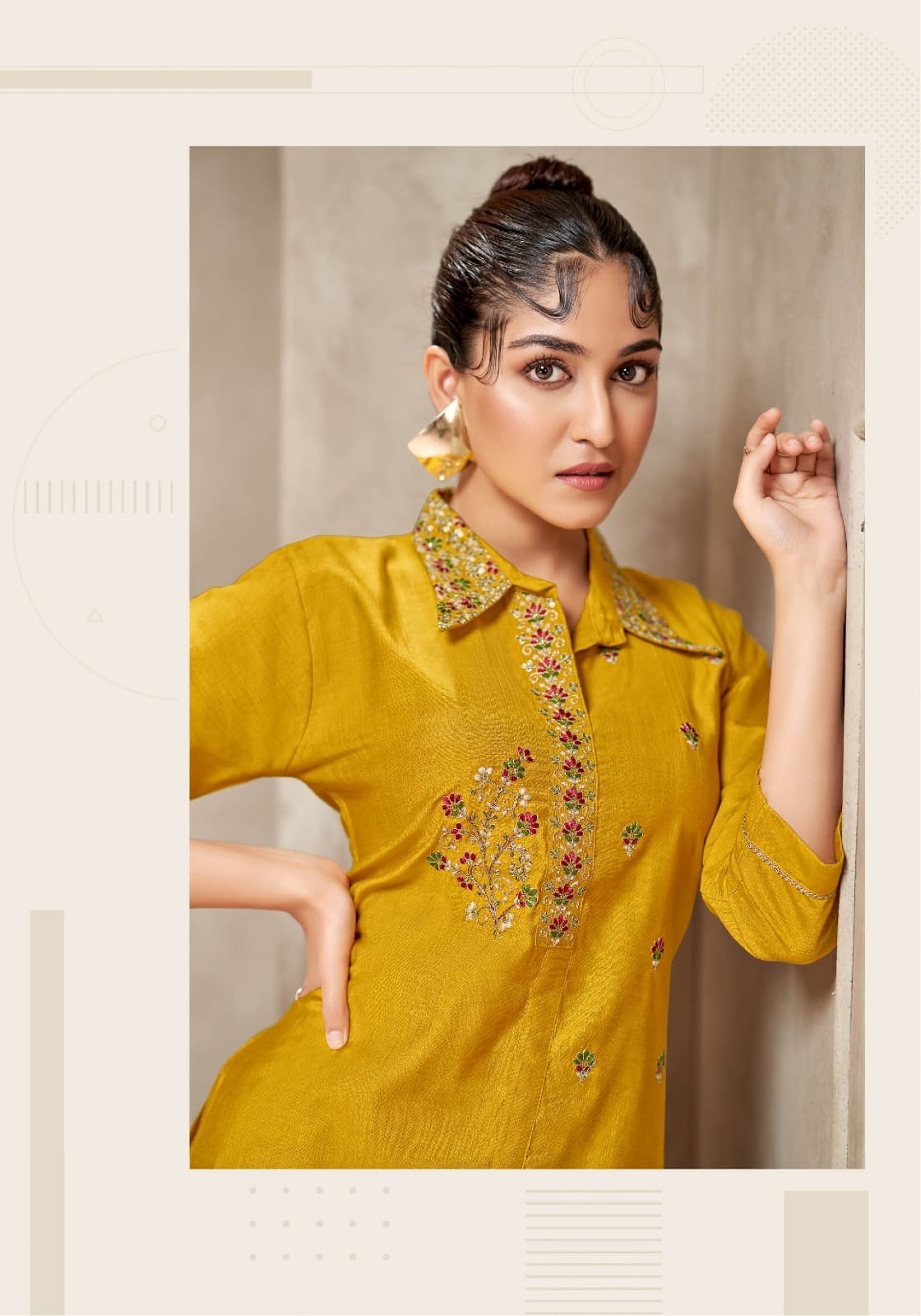 Mayur Aneri Vol-1 series 1001 to 1006 Heavy Vertican Silk Fabric With Heavy Embroidery readymade Cord Set in wholesale surat