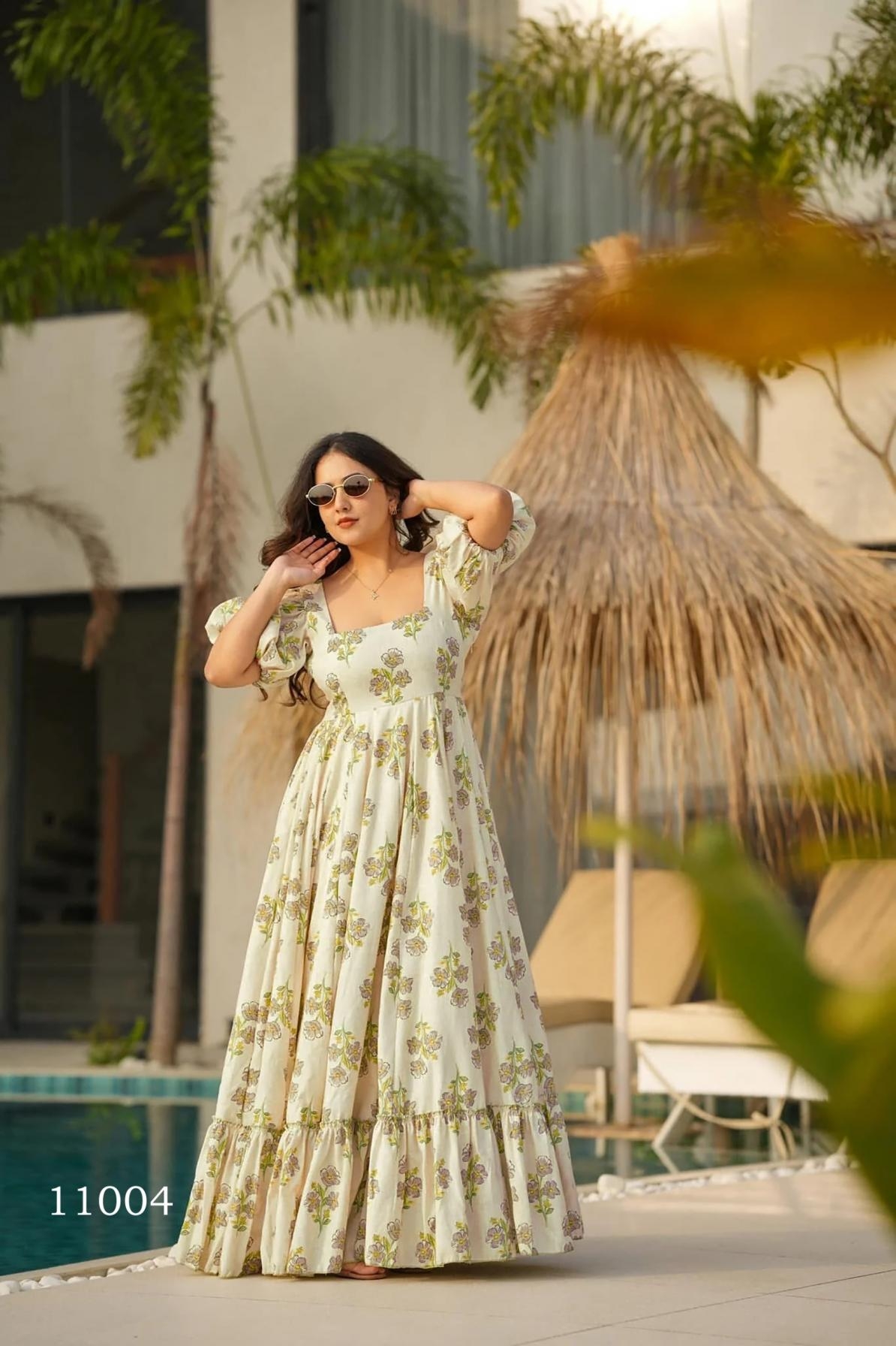 p r clothing clora vol 11 series 11001 to 11007 hit design readymade muslin plus size gowns in wholesale surat