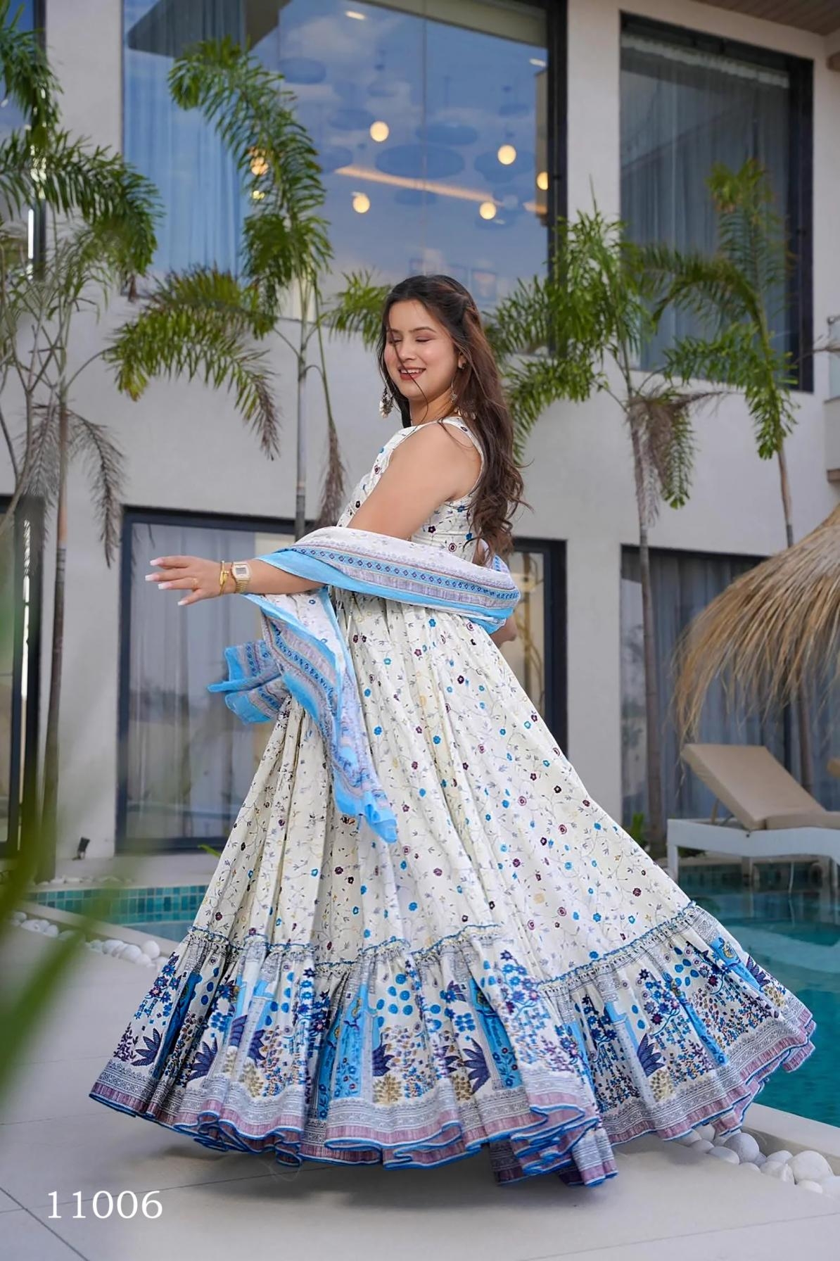 p r clothing clora vol 11 series 11001 to 11007 hit design readymade muslin plus size gowns in wholesale surat
