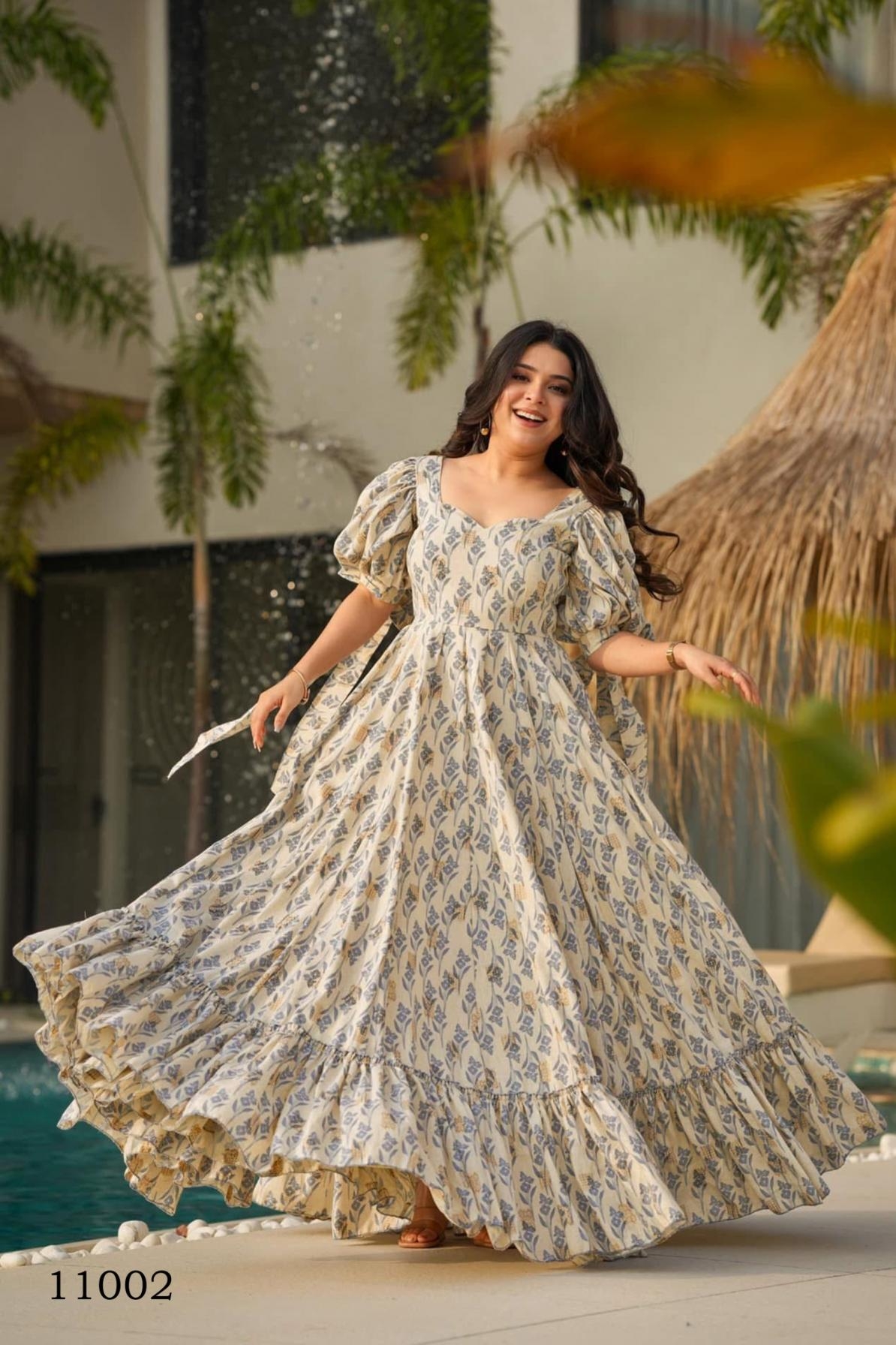 p r clothing clora vol 11 series 11001 to 11007 hit design readymade muslin plus size gowns in wholesale surat