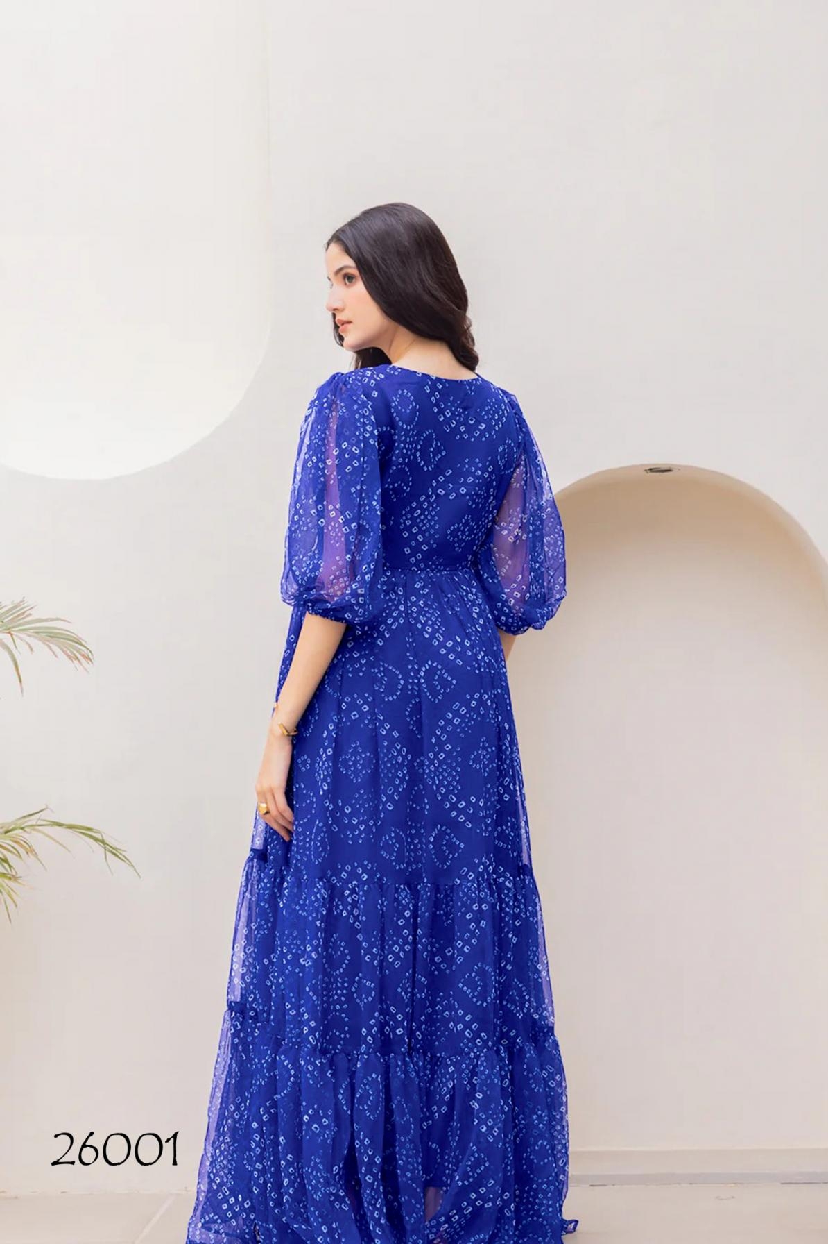 p r clothing lucaya vol 26 series 26001 to 26006 faux georgette readymade anarkali big size gown in wholesale surat