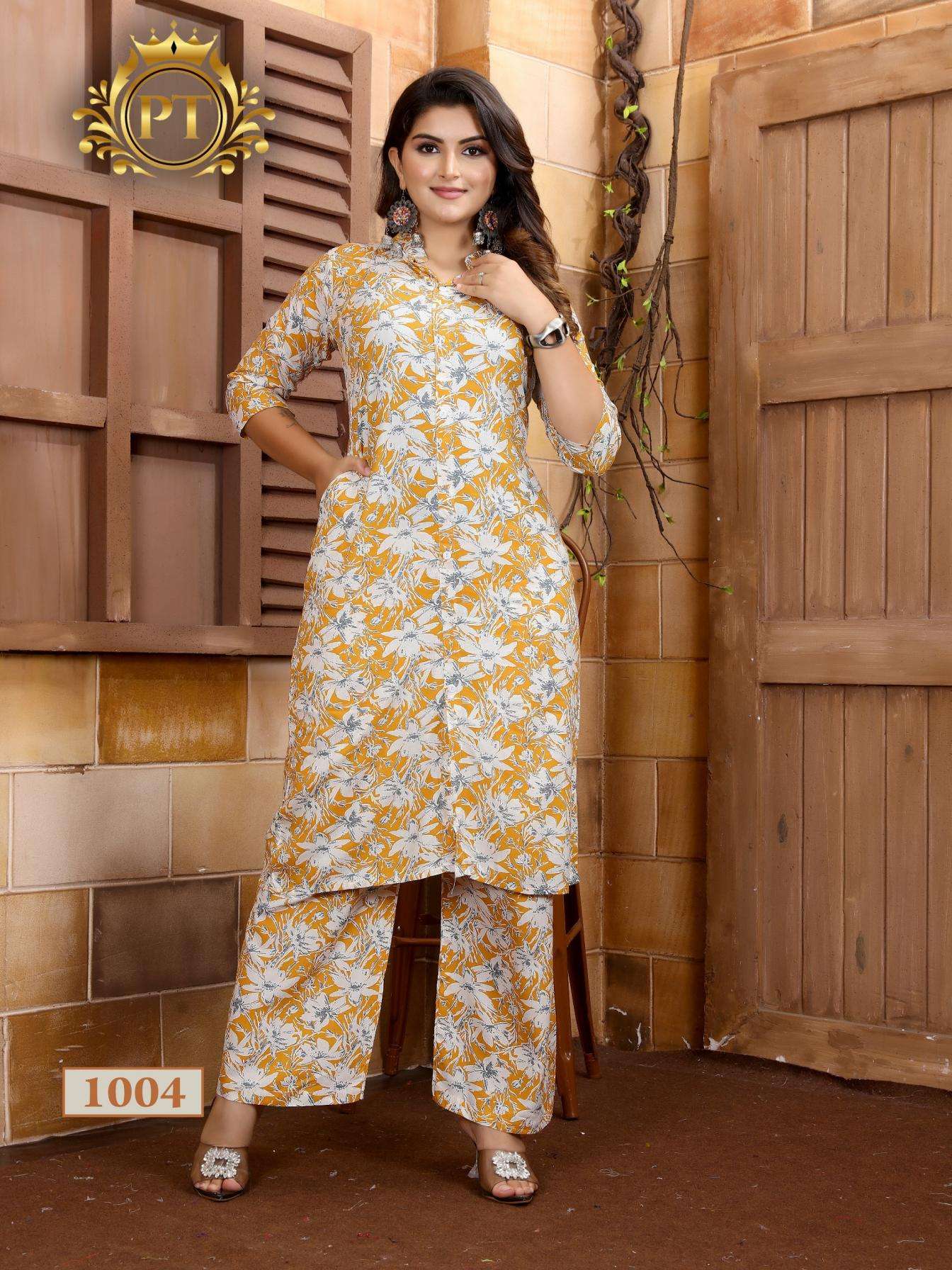 padmavati dulhan vol 1 series 1001 to 1008 rayon readymade plus size co-ord sets in wholesale surat