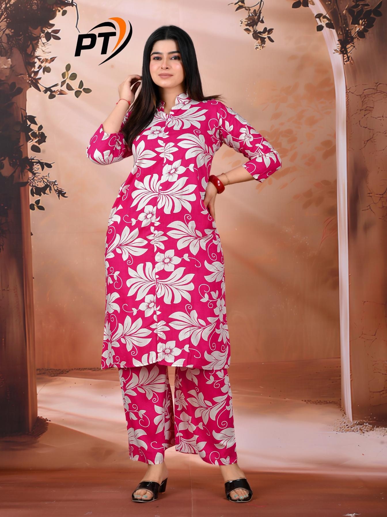 padmavati textiles dulhan vol 2 rayon readymade big size stylish co-ord sets in wholesale surat